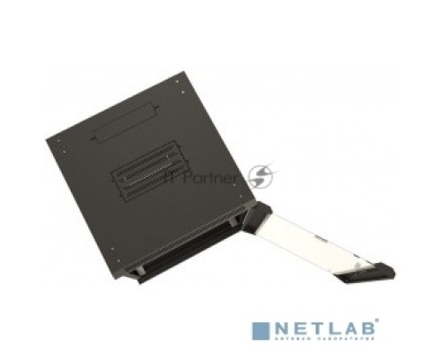 Шкаф настенный Hyperline TWB-1266-GP-RAL900419-дюймовый (19