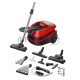 Пылесос Bosch BWD421PET красный, 2100 Вт, уборка влажная/сухая, пылесборник контейнер 5 л