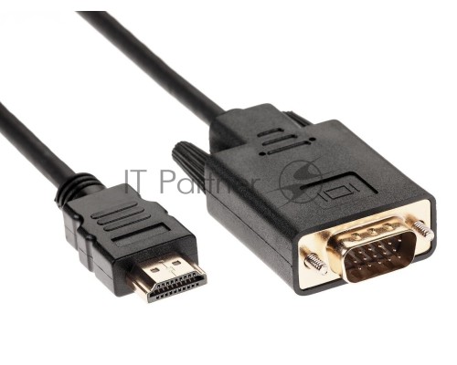 Кабель-переходник VCOM CG596-1.8M HDMI --> VGA_M/M 1,8м