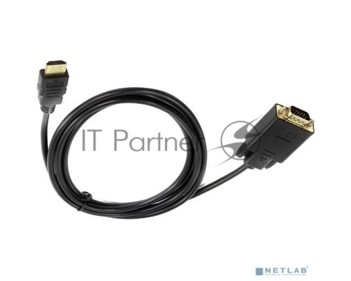 Кабель-переходник VCOM CG596-1.8M HDMI --> VGA_M/M 1,8м