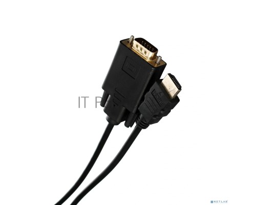 Кабель-переходник VCOM CG596-1.8M HDMI --> VGA_M/M 1,8м