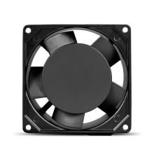 Exegate EX289008RUS Вентилятор 220В AC ExeGate EX09238BAL (92x92x38 мм, 2-Ball (двойной шарикоподшипник), алюминиевый корпус, подводящий провод 30 см, 2800RPM, 40dBA, RTL)