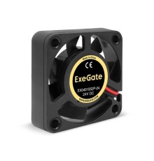 Exegate EX295201RUS Вентилятор 24В DC ExeGate EX04010S2P-24 (40x40x10 мм, Sleeve bearing (подшипник скольжения), 2pin, 7500RPM, 35.5dBA)