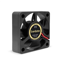 Exegate EX295221RUS Вентилятор 12В DC ExeGate EX05015S2P (50x50x15 мм, Sleeve bearing (подшипник скольжения), 2pin, 5500RPM, 30dBA)