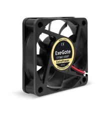 Exegate EX295226RUS Вентилятор 12В DC ExeGate ExtraPower EP06015B2P (60x60x15 мм, 2-Ball (двойной шарикоподшипник), 2pin, 5000RPM, 34dBA)
