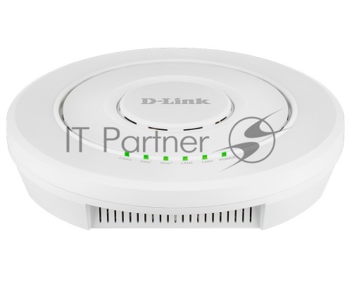 Точка доступа D-Link DWL-7620AP/RU/A1A Беспроводная двухдиапазонная унифицированная точка доступа AC2200 Wave 2 с тремя радиомодулями, поддержкой MU-M
