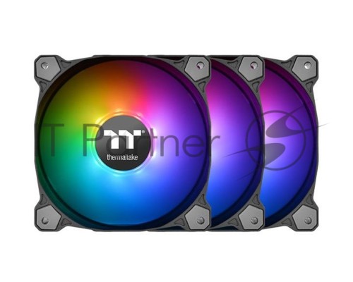 Вентилятор Thermaltake Fan Premium Pure 12 ARGB Sync (3 Pack) [CL-F079-PL12SW-A] / Addressable / MB SYNC / PWM