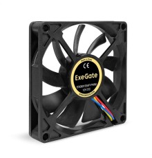 Exegate EX295235RUS Вентилятор 12В DC ExeGate EX08015S4P-PWM (80x80x15 мм, Sleeve bearing (подшипник скольжения), 4pin, PWM, 25.5dBA)