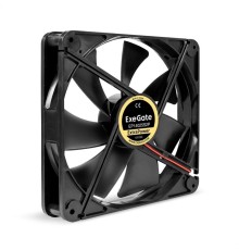 Exegate EX295247RUS Вентилятор 12В DC ExeGate ExtraPower EP14025S2P (140x140x25 мм, Sleeve bearing (подшипник скольжения), 2pin, 1600RPM, 31dBA)