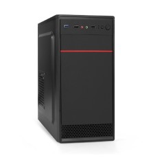 Exegate EX295156RUS Корпус Minitower ExeGate MA-401-XP400 (mATX, БП XP400 с вент. 12см, 2*USB+1*USB3.0, аудио, черный)