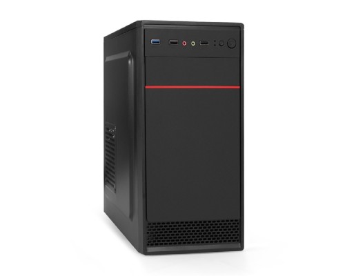 [Корпуса] Exegate EX295156RUS Корпус Minitower ExeGate MA-401-XP400 (mATX, БП XP400 с вент. 12см, 2*USB+1*USB3.0, аудио, черный)