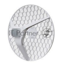 Точка доступа Mikrotik RBLHGG-5HPacD2HPnD-XL LHG XL 52 ac with 27dBi 7 degree 5GHz antenna, 18dBi 15 degree 2.4GHz antenna, Dual Chain High Power 802.11ac wireless, Dual Chain High Power 802.11b/g/n wireless, 716MHz CPU, 256MB RAM, 1 x Gigabit LAN, 1xSFP