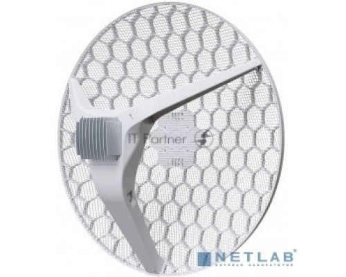 Точка доступа Mikrotik RBLHGG-5HPacD2HPnD-XL LHG XL 52 ac with 27dBi 7 degree 5GHz antenna, 18dBi 15 degree 2.4GHz antenna, Dual Chain High Power 802.11ac wireless, Dual Chain High Power 802.11b/g/n wireless, 716MHz CPU, 256MB RAM, 1 x Gigabit LAN, 1xSFP