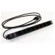 Hyperline SHE19-8SH-S-2.5EU Блок розеток для 19