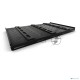 Hyperline TSH3H-850-RAL9004 Полка стационарная усиленная, глубина 850 мм, с боковым креплением, нагрузка до 100 кг, для шкафов серии TTB, TTBR, 485х850мм (ШхГ), цвет черный (RAL 9004)