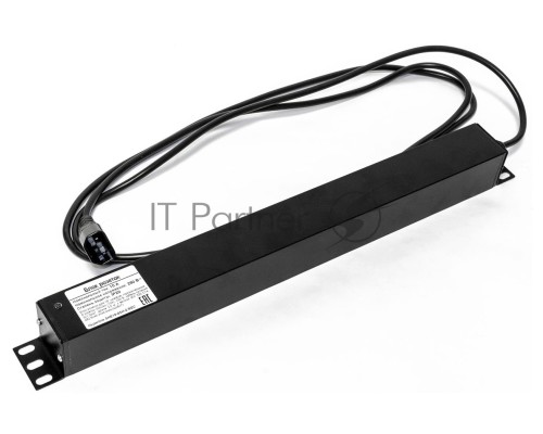 Hyperline SHE19-9SH-2.5IEC Блок розеток для 19