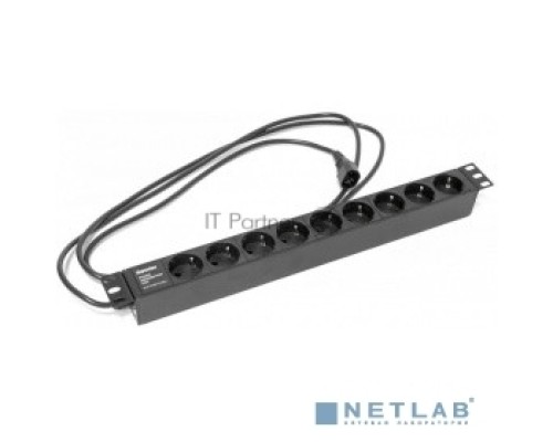 Hyperline SHE19-9SH-2.5IEC Блок розеток для 19