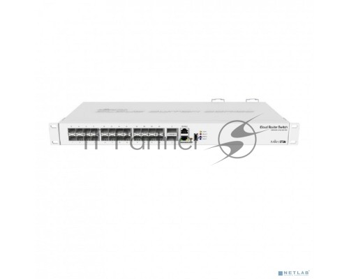 Коммутатор в стойку MikroTik CRS326-24S+2Q+RM , 24х SFP+, 2x QSFP+