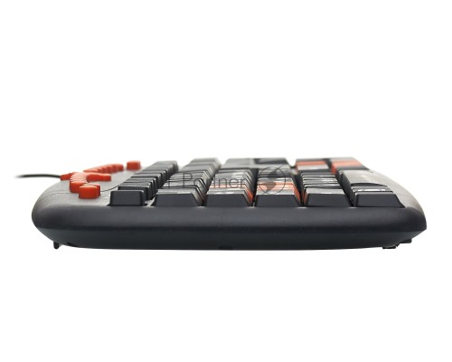 Клавиатура ExeGate LY-504M EX280435RUS, <USB, шнур 1,5м, черная, 123кл, Enter большой, мультимедиа>, Color box