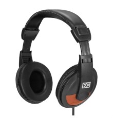 Exegate EX295315RUS Полноразмерные наушники с микрофоном (гарнитура) ExeGate Office HS-130S (2x3.5мм, динамик 40мм, 20-20000Гц, длина кабеля 2.2м, регулировка громкости)