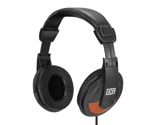 [Наушники EXEGATE] Exegate EX295315RUS Полноразмерные наушники с микрофоном (гарнитура) ExeGate Office HS-130S (2x3.5мм, динамик 40мм, 20-20000Гц, длина кабеля 2.2м, регулировка громкости)