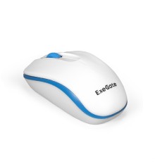 Exegate EX295308RUS Беспроводная мышь ExeGate Professional Standard SR-9055W (радиоканал 2,4 ГГц, USB, оптическая, 1200dpi, 3 кнопки и колесо прокрутки, белая, Color Box)
