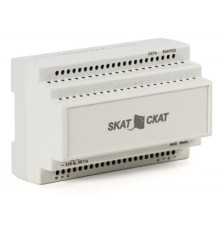 БАСТИОН SKAT-12-6,0 DIN (СКАТ ИБП-12/6-DIN) источник питания 12В 6А пластиковый корпус под DIN рейку 35 мм, МПТ (586) 
