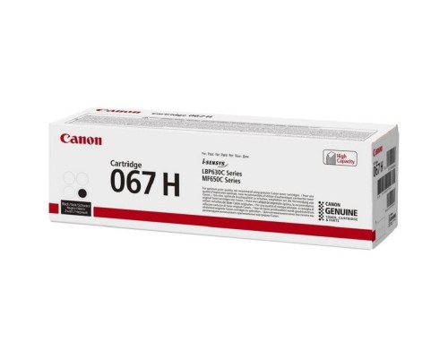 [Расходные материалы] Canon Тонер-картридж/ 5106C002 CRG 067 H BK     Black for MF651Cw/MF655Cdw/MF657Cdw/LBP631Cw/LBP633Cdw