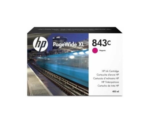 [Расходные материалы] Картридж/ HP 843C 400-ml Magenta Ink Cartridge