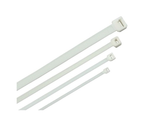 [Патч-корды, Патч-панели] ITK Хомут кабельный ХКн 4,8х200мм нейлон белый (100шт)