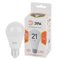ЭРА Б0035331 Лампочка светодиодная STD LED A65-21W-827-E27 E27 / Е27 21Вт груша теплый белый свет 