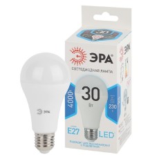 ЭРА Б0048016 Лампочка светодиодная STD LED A65-30W-840-E27 E27 / Е27 30Вт груша нейтральный белый свет