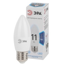 ЭРА Б0032983 Лампочка светодиодная STD LED B35-11W-840-E27 E27 / Е27 11Вт свеча нейтральный белый свет