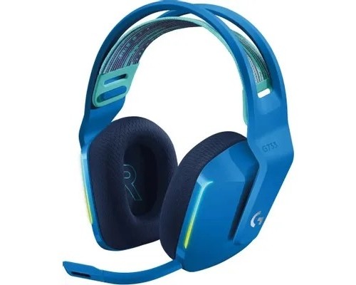[Наушники] Гарнитура/ Logitech Headset G733 LIGHTSPEED Wireless RGB Gaming BLUE Retail