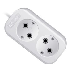 Defender Удлинитель B220 10 А, 2 м [99270], без заземления