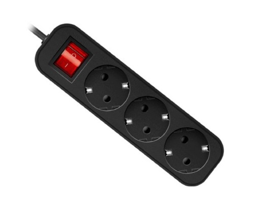 [Сетевые фильтры] Defender Удлинитель G330 3.0 м, 3 розетки [99334] выключатель, с заземлением