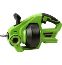 Greenworks G24DA Трос сантехнический аккумуляторный, 24V, без АКБ и ЗУ [3707307]