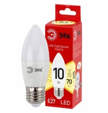 Эра Б0052377 Лампочка светодиодная RED LINE LED B35-10W-827-E27 R E27 / Е27 10 Вт свеча теплый белый свет 