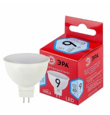 ЭРА Б0050199 Лампочка светодиодная RED LINE LED MR16-9W-840-GU5.3 R GU5.3 9 Вт софит нейтральный белый свет