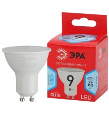 Эра Б0050692 Лампочка светодиодная RED LINE LED MR16-9W-840-GU10 R GU10 9 Вт софит нейтральный белый свет