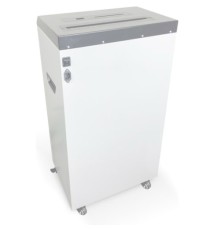 Уничтожитель документов и медианосителей ГЕЛЕОС СП65-4, P-4 (4 ур-нь секр.), фрагмент 3,9х40мм, 30 лист (70г/м2), флеш-карты/CD/пл.карты/скрепки/скобы, 65 литров