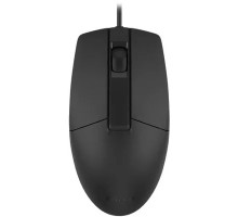 Мышь проводная A4Tech OP-335S black (USB, оптическая, 1200dpi, 3but, silent) (OP-335S)