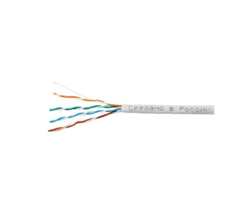 [Витая пара] SkyNet Premium UTP нг(А)-LSLTx 4x2x0.51, медный, FLUKE TEST, кат.5e, однож., 305м, box, белый [CSP-UTP-LSLTx-4-CU](АК5039477/1693235)