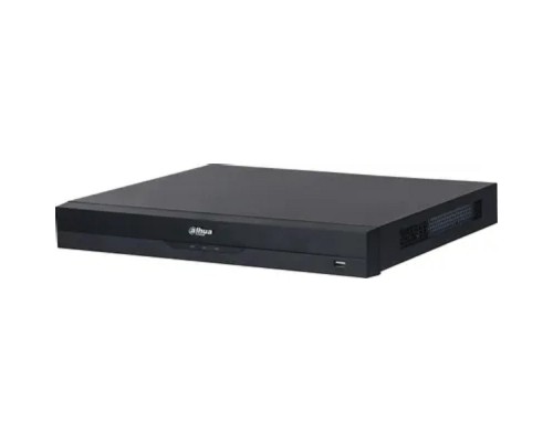 [Видеорегистраторы] DAHUA DHI-NVR4208-8P-EI 8-канальный IP-видеорегистратор c PoE, 4K, H.265+, видеоаналитика, входящий поток до 256Мбит/с, 2 SATA III до 16Тбайт