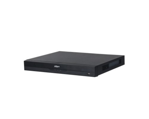[Видеорегистраторы] DAHUA DHI-NVR5208-8P-EI 8-канальный IP-видеорегистратор c PoE, 4K, H.265+, видеоаналитика, входящий поток до 384Мбит/с, 2 SATA III до 16Тбайт
