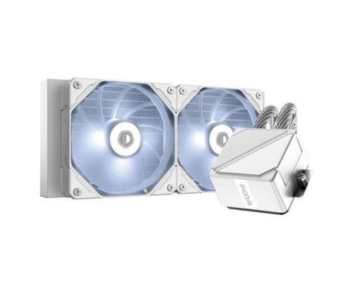 [вентилятор] Кулер с водяным охлаждением ID-Cooling Dashflow 240 Basic White 1150/1155/S1156/1151/1200/1700, AM4/AM5