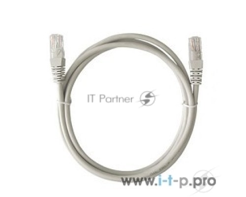 Патч-корд UTP 5e кат. литой 2.0м сер. Rexant 18-1005