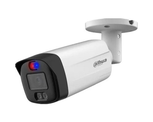 [Видеонаблюдение] DAHUA DH-HAC-ME1509THP-A-PV-0360B-S2 Уличная цилиндрическая HDCVI-видеокамера Full-color Starlight с активным сдерживанием 5Мп, объектив 3.6мм, ИК 40м, LED 40м, IP67, корпус: металл, пластик