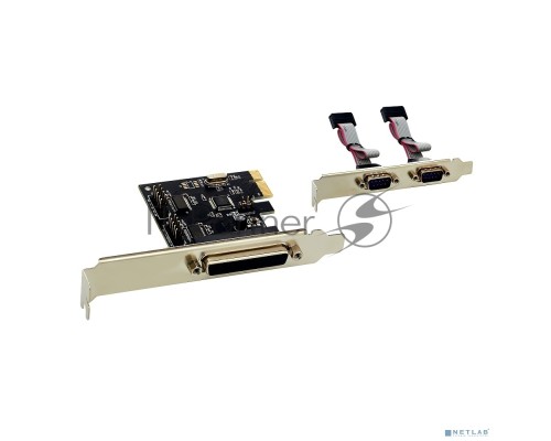 Контроллер Exegate EXE-303 PCI-E, 2*COM port + 1*LPT (OEM) EX281226RUS