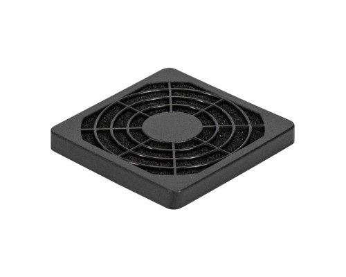 [Вентиляторы] Exegate EX295252RUS Решетка для вентилятора с фильтром 60х60 ExeGate EG-060PSFB (60x60 мм, пластиковая, квадратная, с пылевым фильтром, черная)
